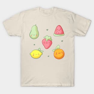 Cute fruits illustration T-Shirt